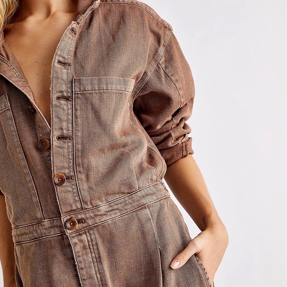 Madrid Denim Coverall free people